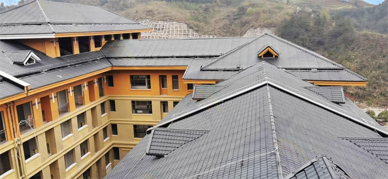 北京树脂瓦：解决屋面漏水的理想选择