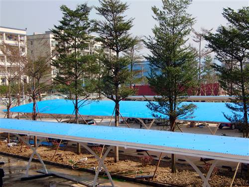 蓝色2.0厚PVC防腐瓦使用寿命 隔音降噪耐冲击波浪瓦 停车场用隔热塑料瓦 北京pvc波浪瓦品牌
