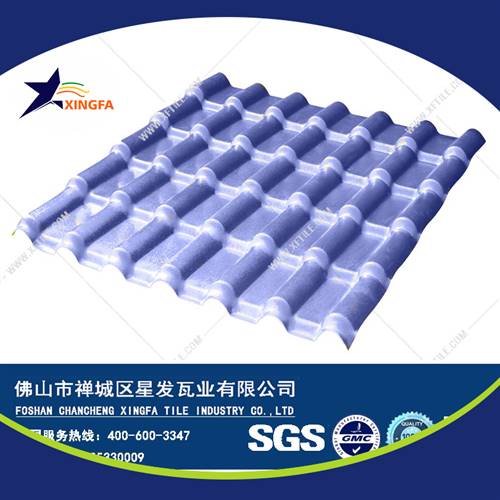 市政改造工程用ASA树脂波浪瓦 防腐抗污隔热塑料树脂瓦 北京环氧树脂瓦厂家生产零售